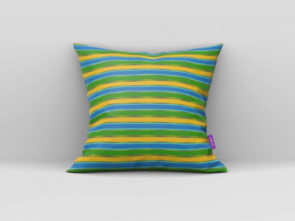 ARTE PARA ALMOFADA DE LISTRAS COLORIDAS - KIT FROZEN FEVER DIGITAL PAPER-5034