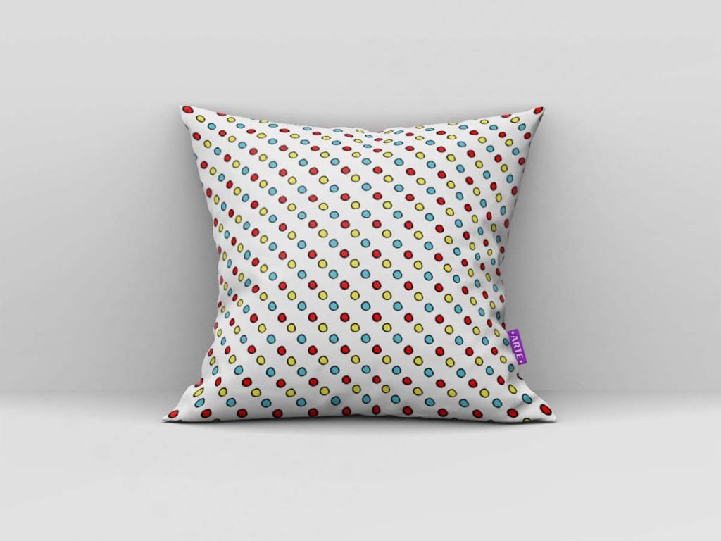 ARTE PARA ALMOFADA DE BOLINHAS COLORIDAS - KIT EL GATO EMSOMBRERADO DIGITAL PAPER-5076