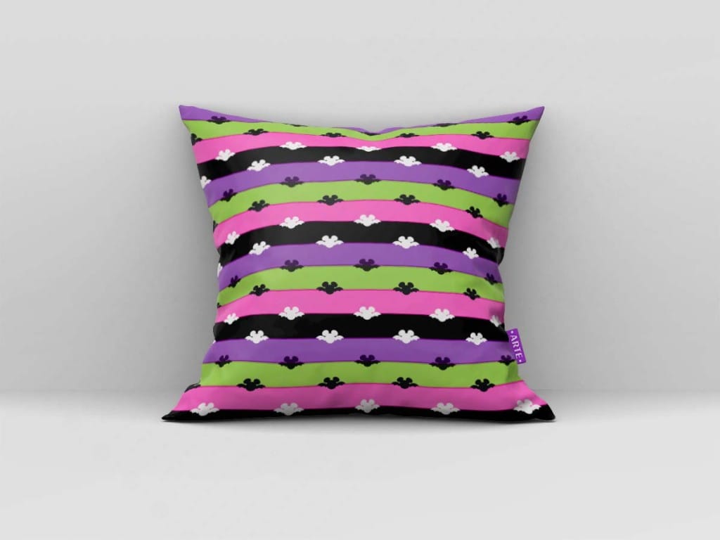 ARTE PARA ALMOFADA DE LISTRAS E MINIATURAS - KIT HALLOWEEN MINNIE MOUSE DIGITAL PAPER SCRAP-5085