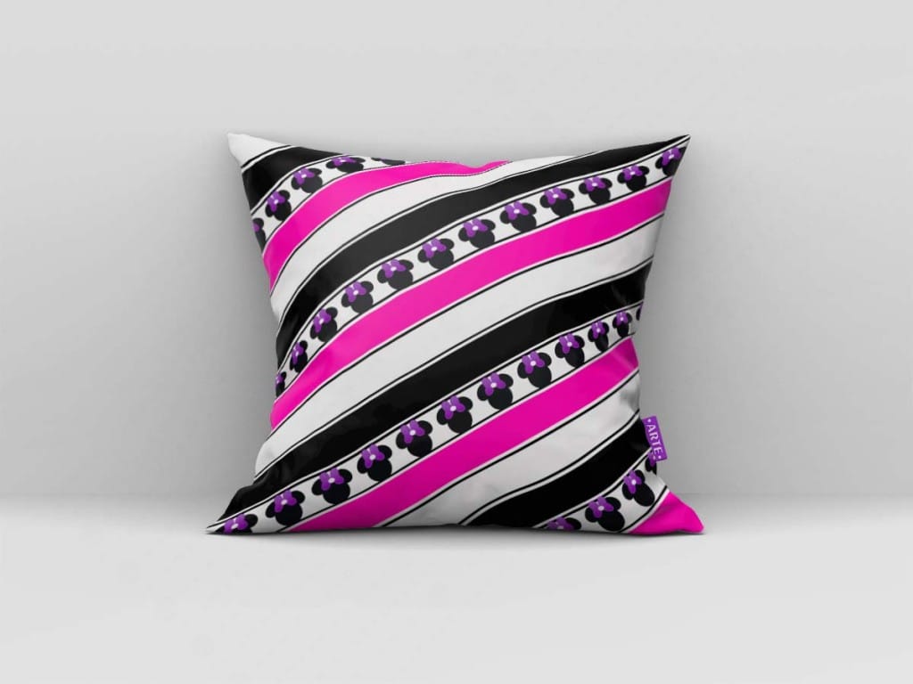 ARTE PARA ALMOFADA DE LISTRAS E MINIATURAS - KIT HALLOWEEN MINNIE MOUSE DIGITAL PAPER SCRAP-5094