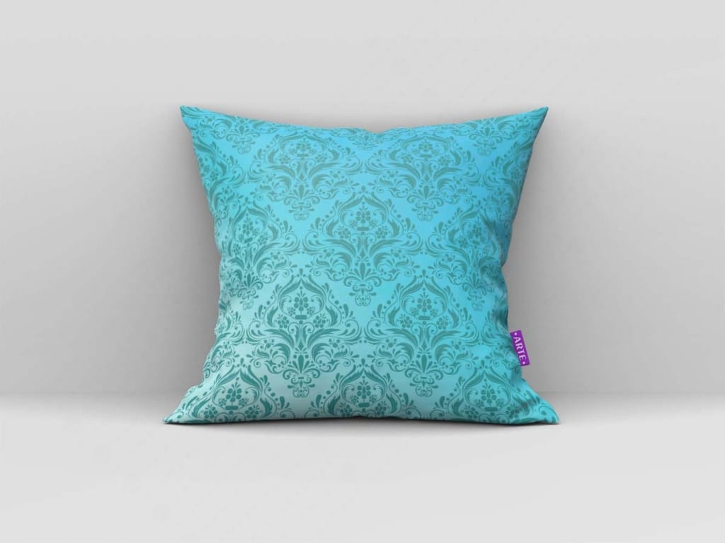 ARTE PARA ALMOFADA DEGRADÊ ORNAMENTAL - KIT A PEQUENA SEREIA PAPEL DIGITAL-5190