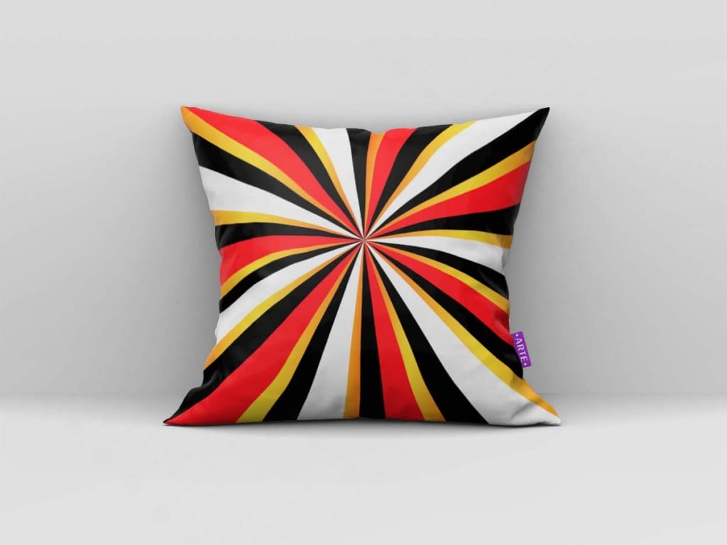 ARTE PARA ALMOFADA DE LISTRAS COLORIDAS - KIT OS INCRÍVEIS PAPEL DIGITAL-5194