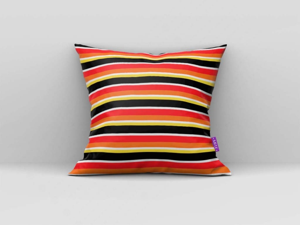 ARTE PARA ALMOFADA DE LISTRAS COLORIDAS - KIT OS INCRÍVEIS PAPEL DIGITAL-5196