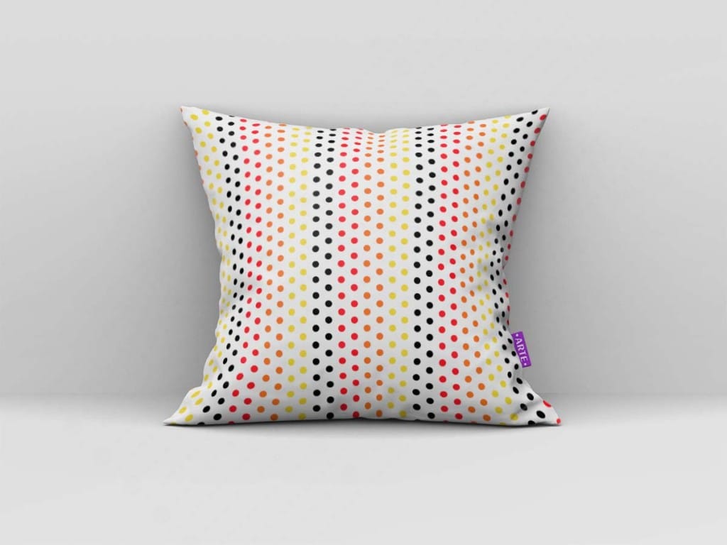 ARTE PARA ALMOFADA DE BOLINHAS COLORIDAS - KIT OS INCRÍVEIS PAPEL-5207