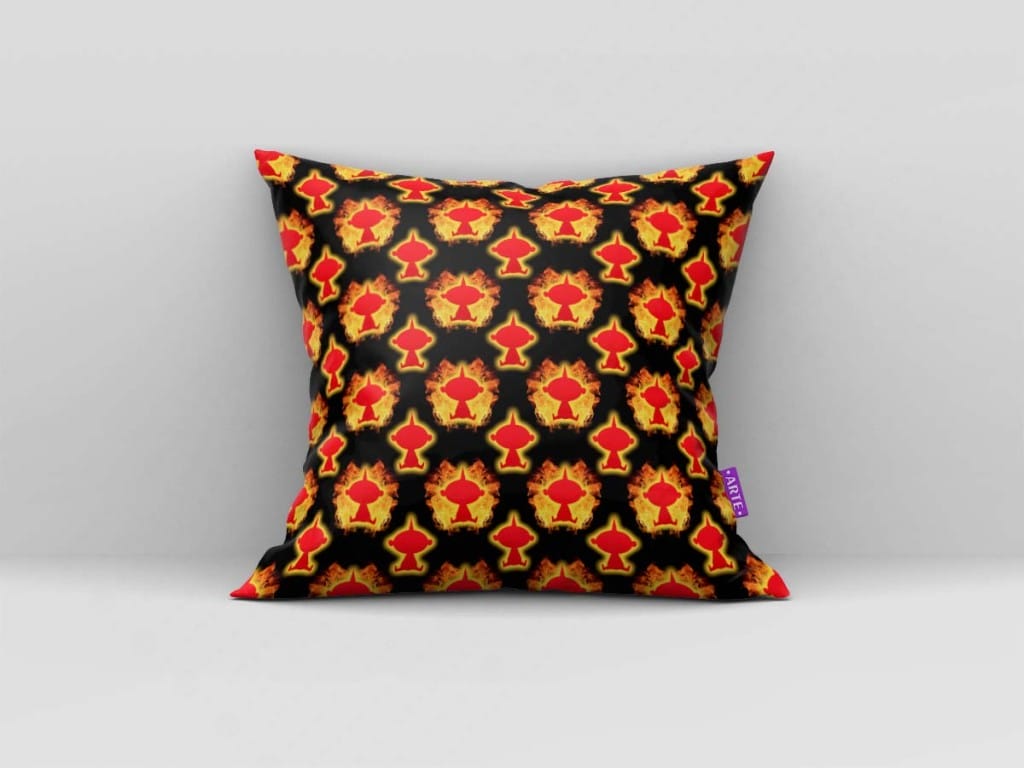 ARTE PARA ALMOFADA DE MINIATURAS DO ZEZÉ PÊRA EM CHAMAS - KIT OS INCRÍVEIS PAPEL DIGITAL-5214