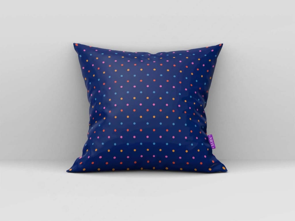 ARTE PARA ALMOFADA DE BOLINHAS COLORIDAS - KIT COCO PAPEL MÁGICO-5221