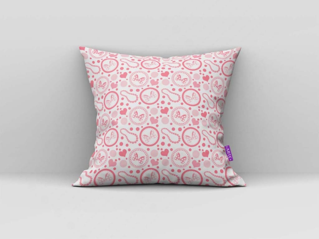 ARTE PARA ALMOFADA DE ELEMENTOS - KIT MINNIE MOUSE PAPEL DIGITAL ROSA-5293