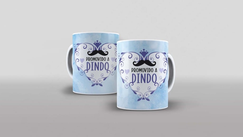 ARTE CANECA - PROMOVIDO A DINDO-5299
