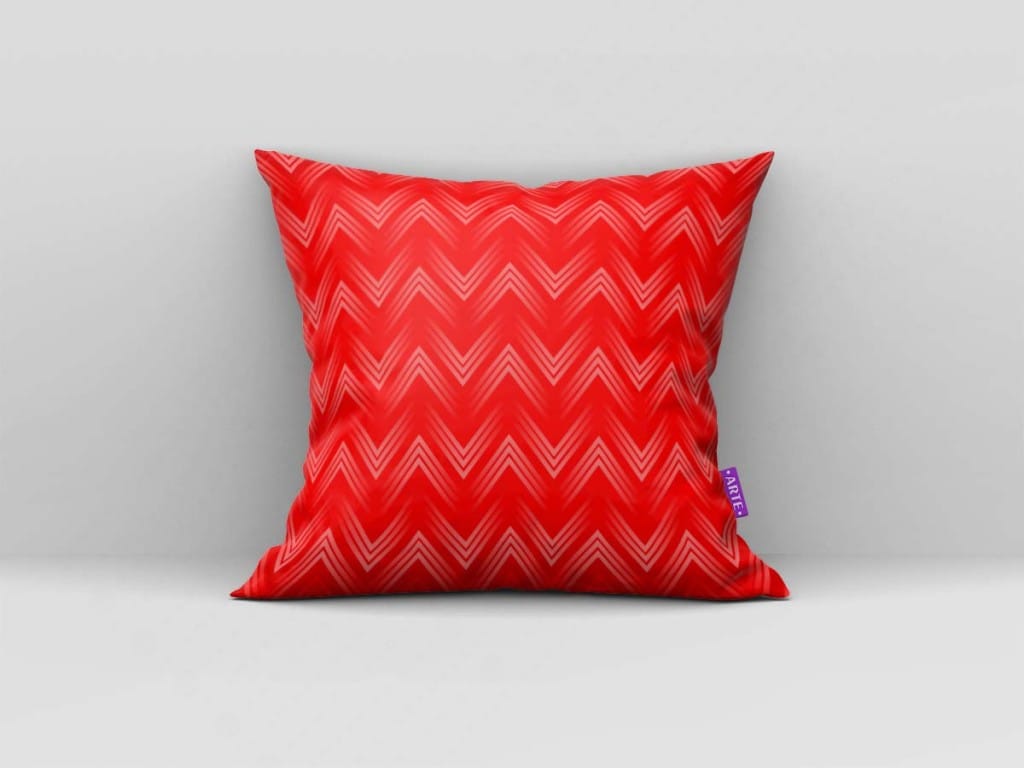 ARTE PARA ALMOFADA DEGRADÊ E ZIG ZAG - KIT MINNIE MOUSE PAPEL DIGITAL VERMELHO-5333