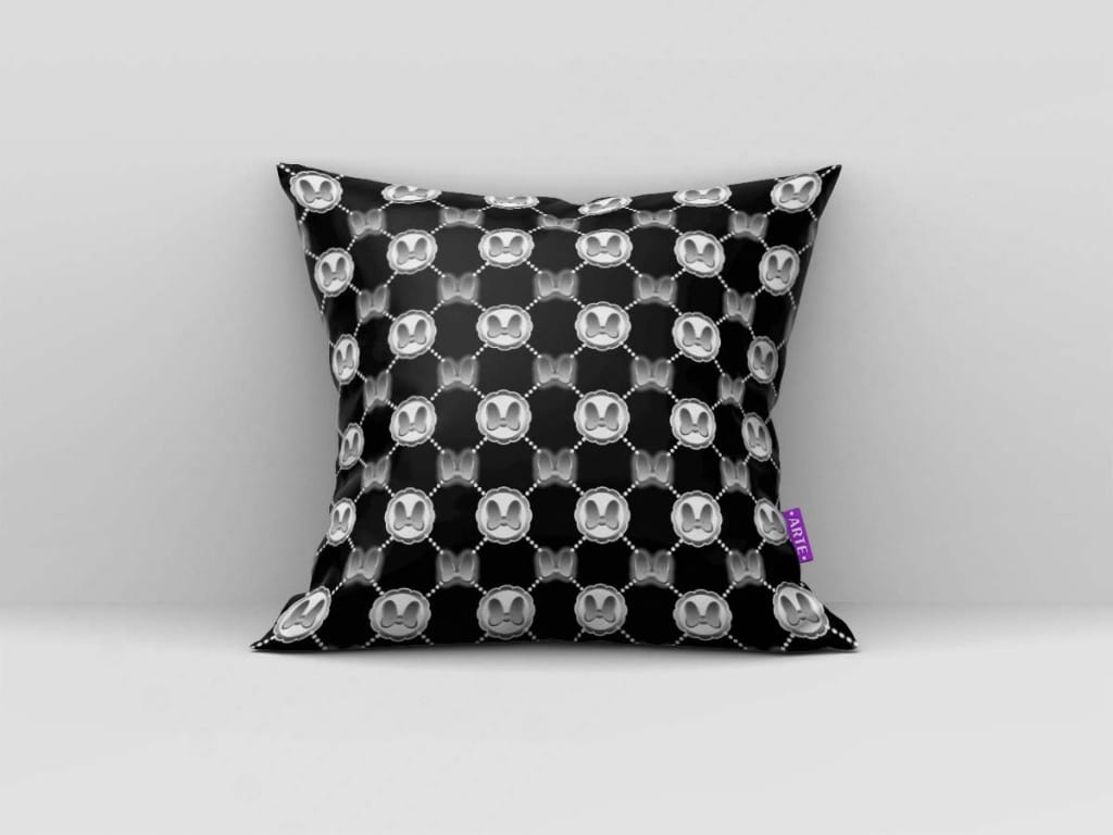 ARTE PARA ALMOFADA XADREZ E ELEMENTOS - KIT MINNIE MOUSE PAPEL DIGITAL VERMELHO-5337