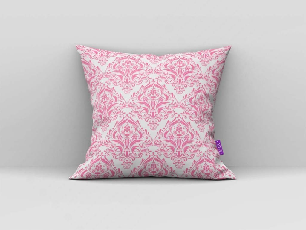 ARTE PARA ALMOFADA ORNAMENTAIS ROSA - KIT PRINCESS SOFIA-5474