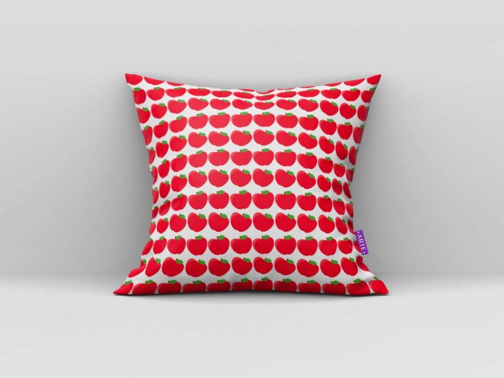 ARTE PARA ALMOFADA DE MAÇÃS - KIT BRANCA DE NEVE DIGITAL-5513