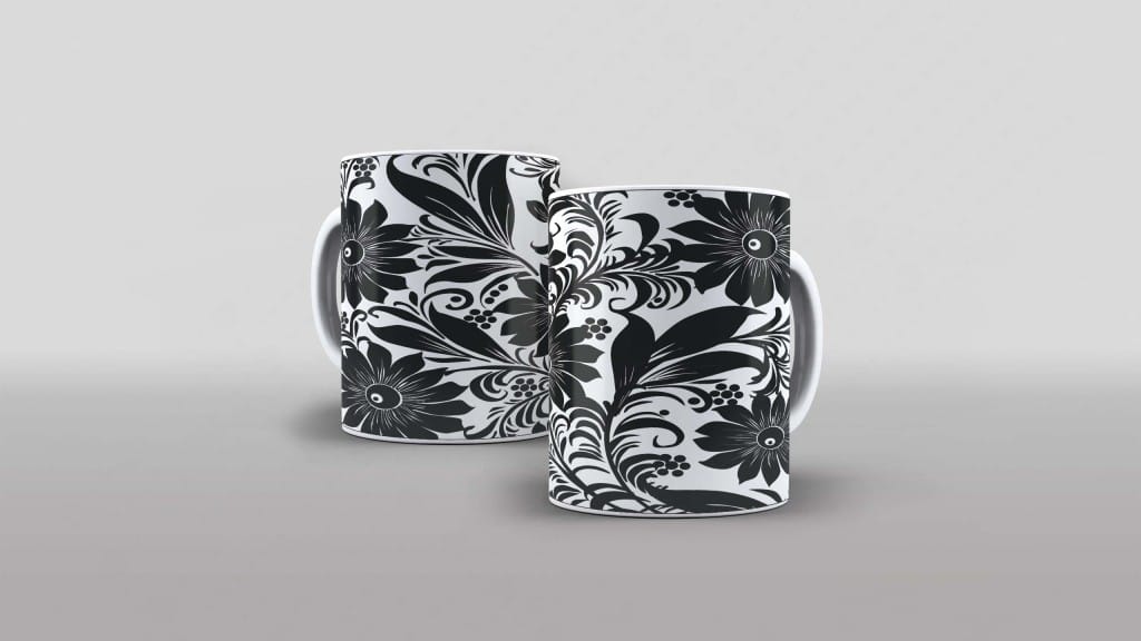 ARTE PARA CANECA FLORAL VINTAGE-5671