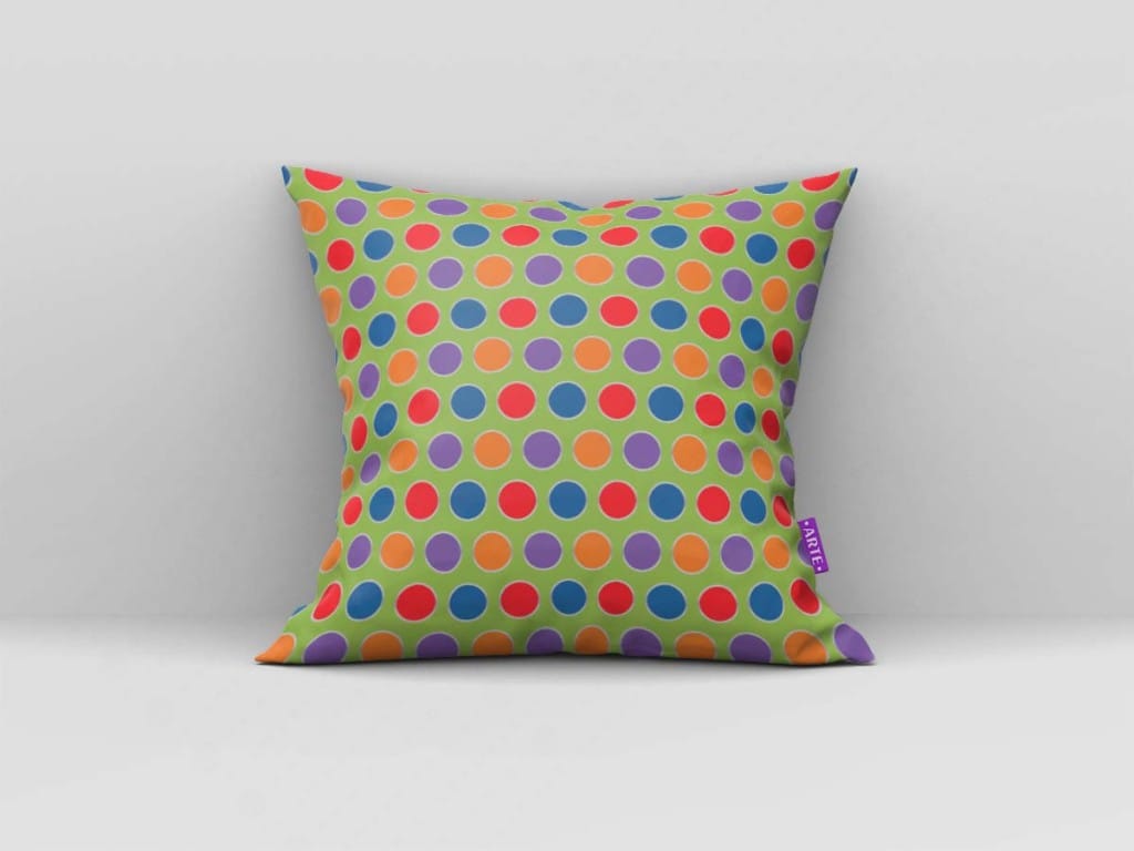 ARTE PARA ALMOFADA DE BOLINHAS COLORIDAS - KIT AS TARTARUGAS NINJA:CAOS MUTANTE-5681