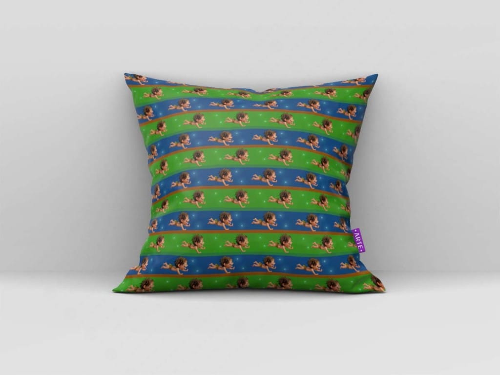 ARTE PARA ALMOFADA - KIT O BOM DINOSSAURO PAPEL MÁGICO-5690