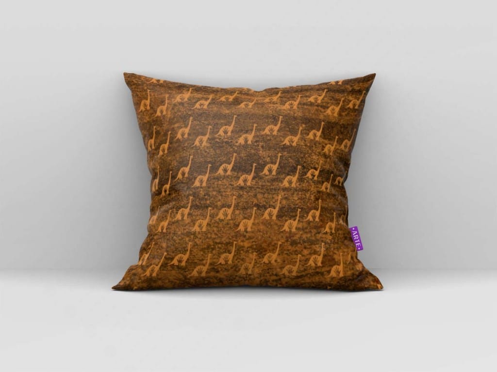 ARTE PARA ALMOFADA - KIT O BOM DINOSSAURO PAPEL MÁGICO-5697