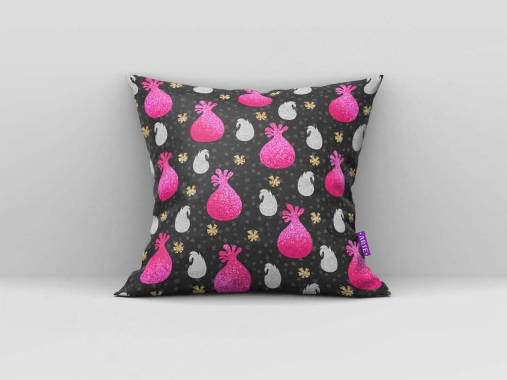 ARTE PARA ALMOFADA - KIT POPPY DE TROLLS-5754