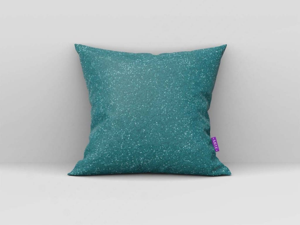 ARTE PARA ALMOFADA TURQUESA BRILHANTE - KIT VAMPIRINA BRILHO PAPEL MÁGICO-5774