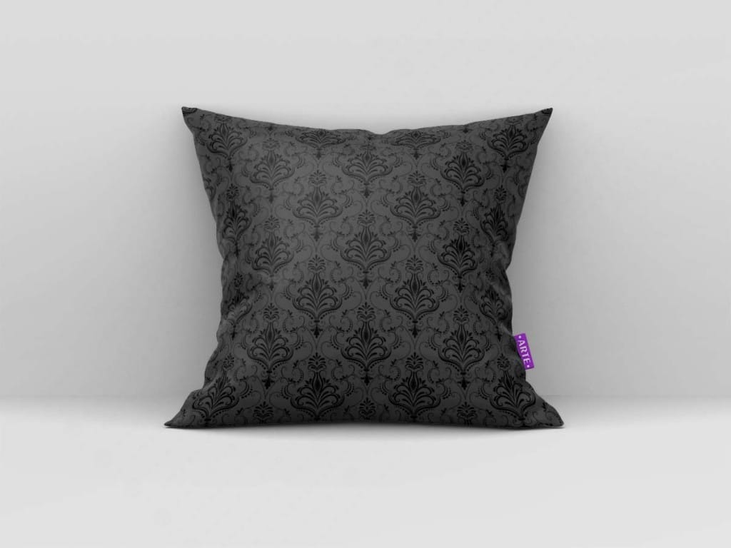 ARTE PARA ALMOFADA ORNAMENTAIS PRETA - KIT VAMPIRINA PAPEL DIGITAL/SCRAPBOOK-5794