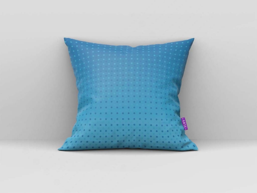 ARTE PARA ALMOFADA DEGRADÊ E BOLINHAS AZUL - KIT CONVITE DE PAPEL DIGITAL WINNIE POOH CLIPA-5836