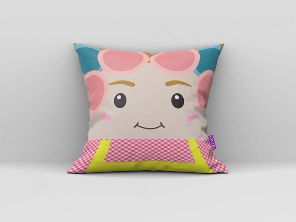 ARTE PARA ALMOFADA DA DONA FLORINDA - KIT TURMA DO CHAVES-5858