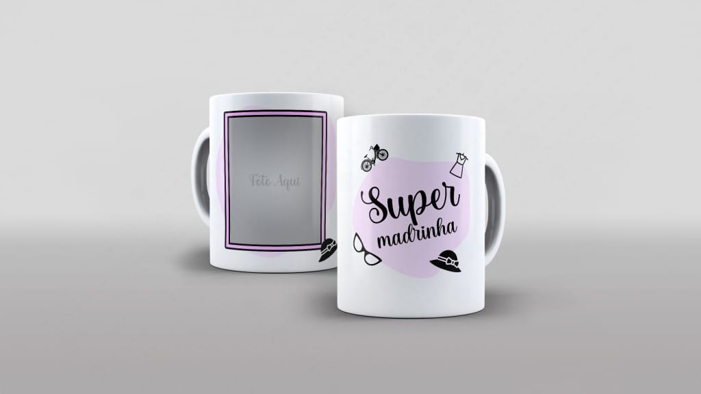 ARTE SUPER MADRINHA COM FOTO PARA CANECA-5904