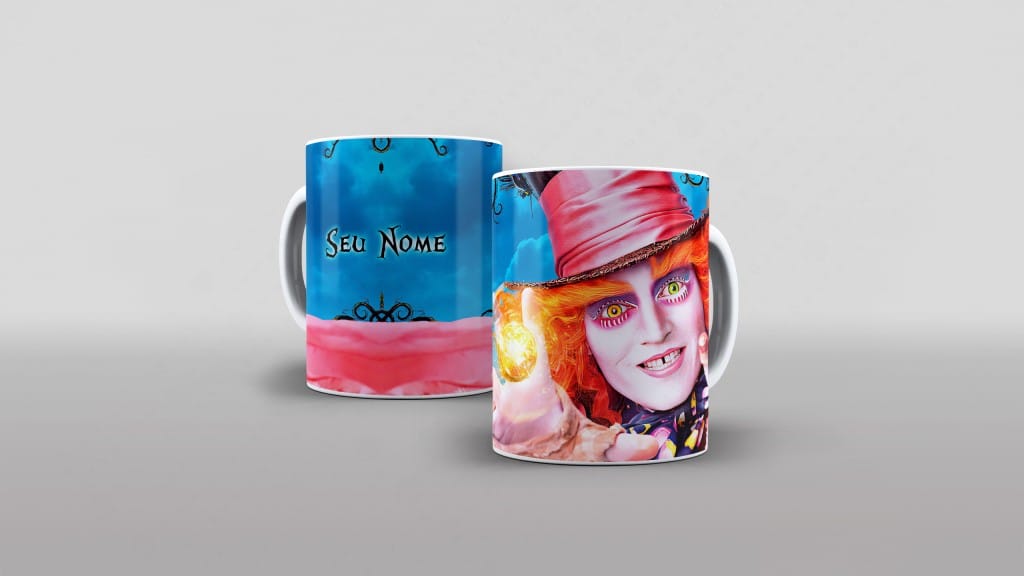 ARTE CHAPELEIRO MALUCO COM NOME PARA CANECA-5909