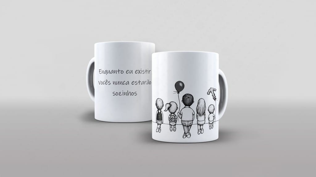 ARTE FAMÍLIA ENQUANTO EU EXISTIR VOCÊS NUNCA ESTARÃO SOZINHOS-5925