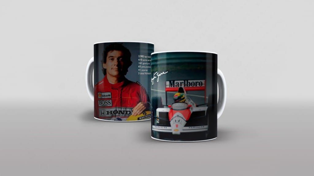 ARTE AYRTON SENNA 6 PARA CANECA CLUBE DAS ESTAMPAS-5958
