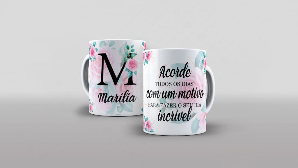 ARTE ALFABETO ROSAS EDITÁVEL LETRA M - ESTAMPA PARA CANECA - CLUBE DAS ESTAMPAS-6014