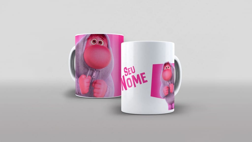 Arte divertidamente 2 dois vergonha com nome para caneca-6135