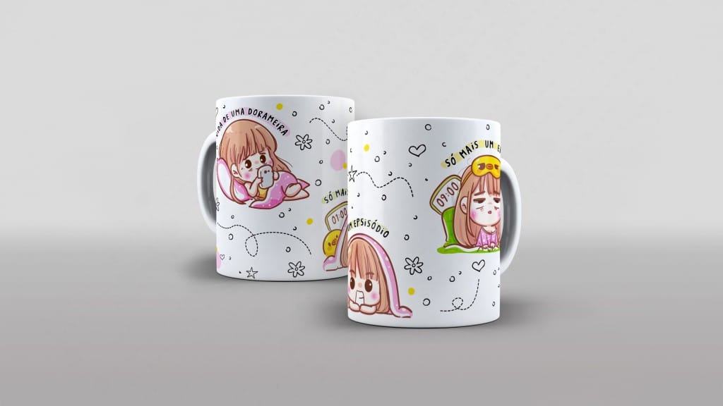 Arte vida de uma dorameira so mais um episodio so mais um ep para caneca-6147