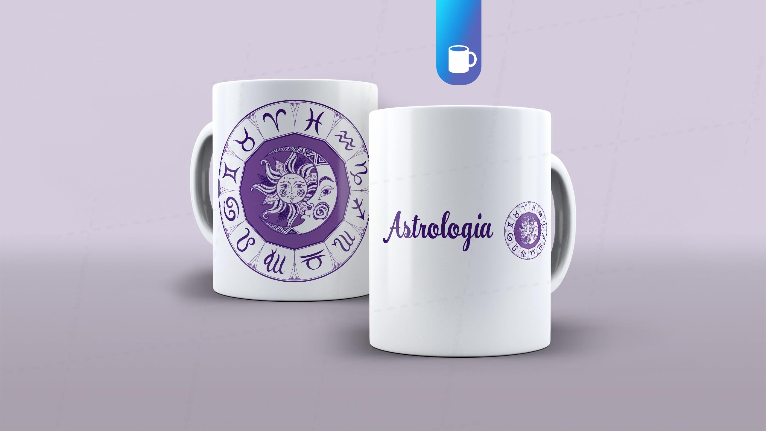 ARTE PARA CANECA SIGNO ASTROLOGIA - CLUBE DAS ESTAMPAS-6236