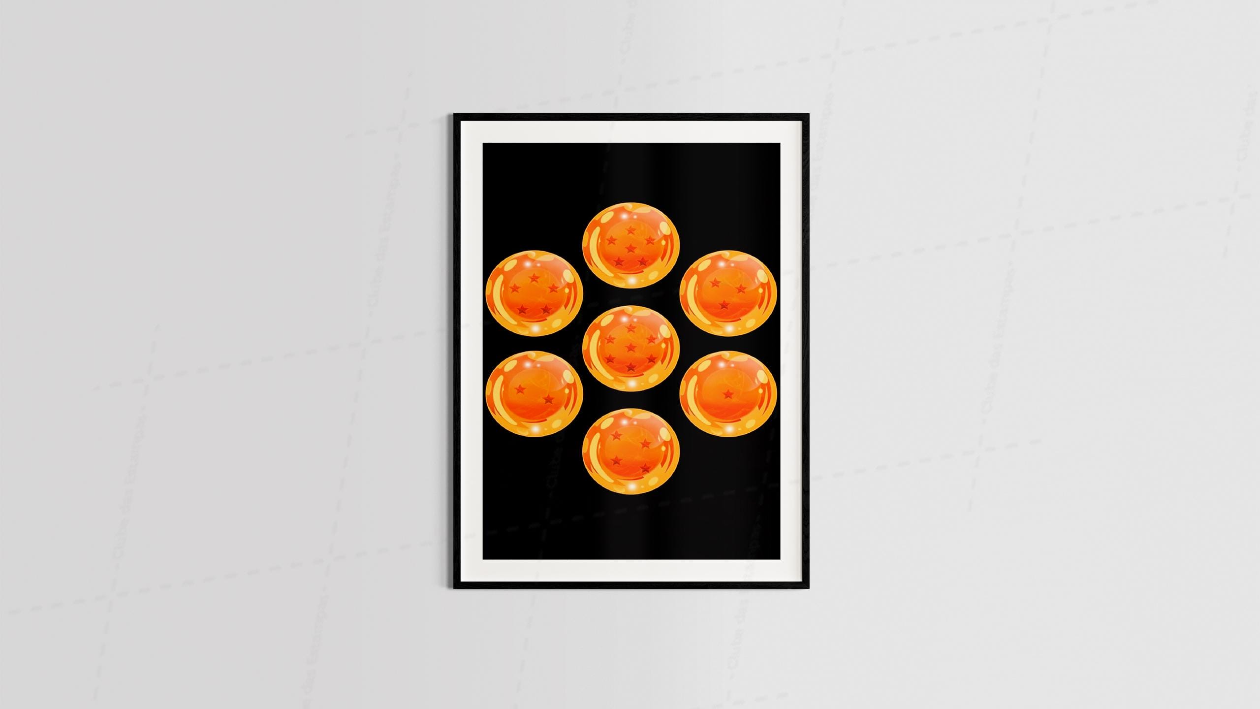 Arte dragon ball series animes filme desenho animado para quadros e placas-6332