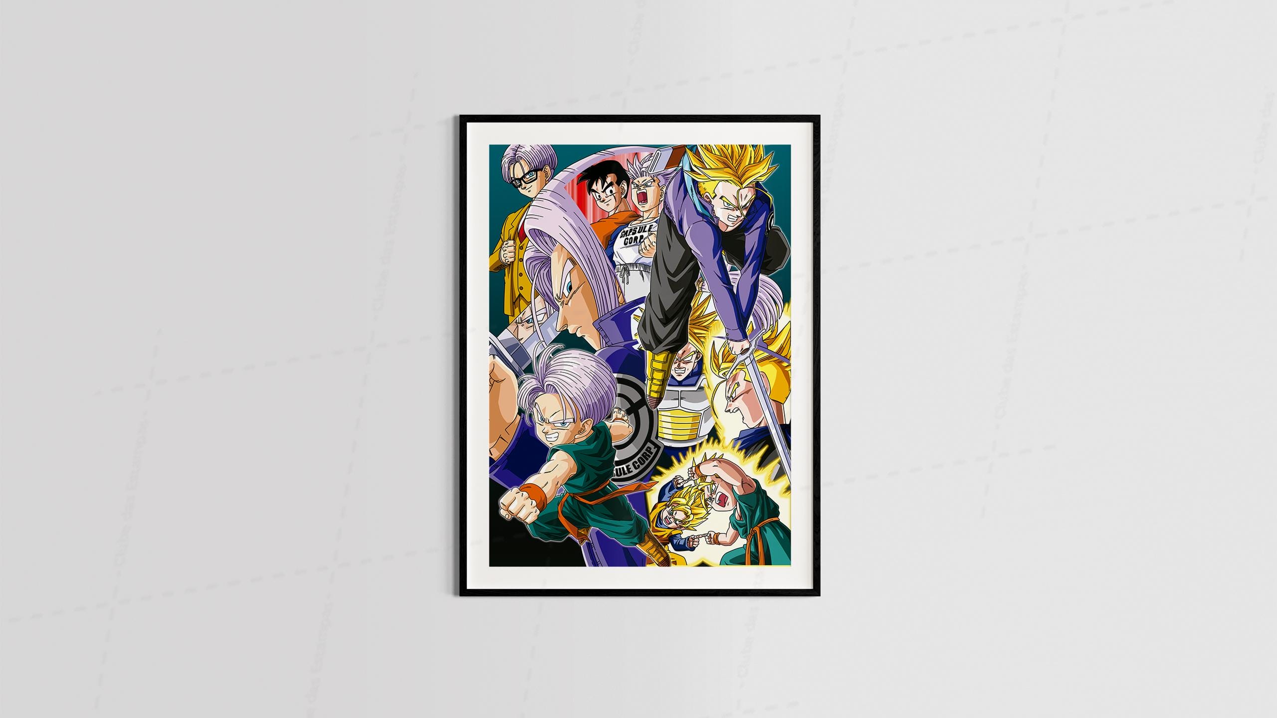 Arte Dragon Ball series animes filmes desenho animado para quadro e placas 6-6363