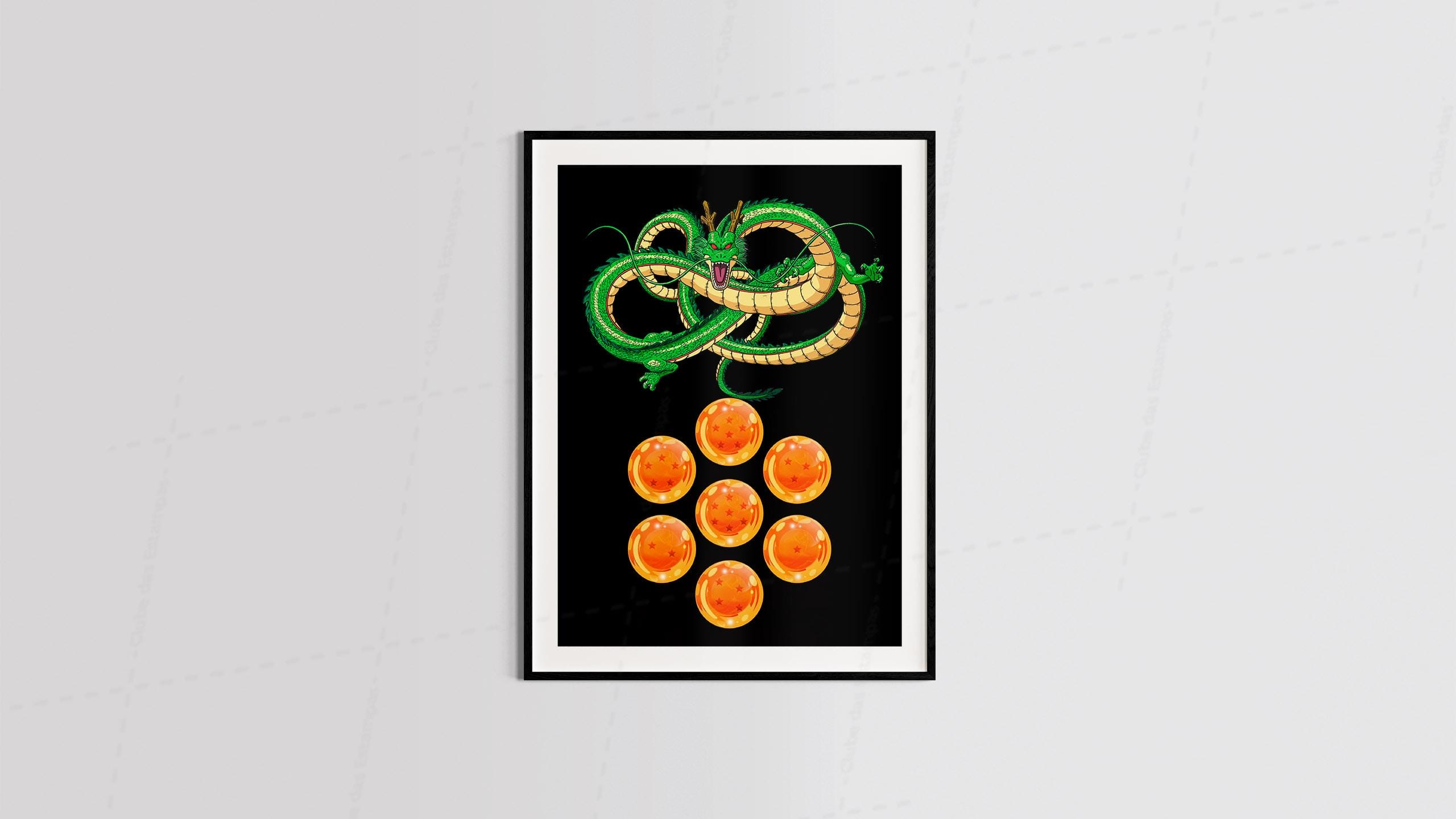 Arte Dragon Ball series animes filmes desenho animado para quadro e placas 8-6365