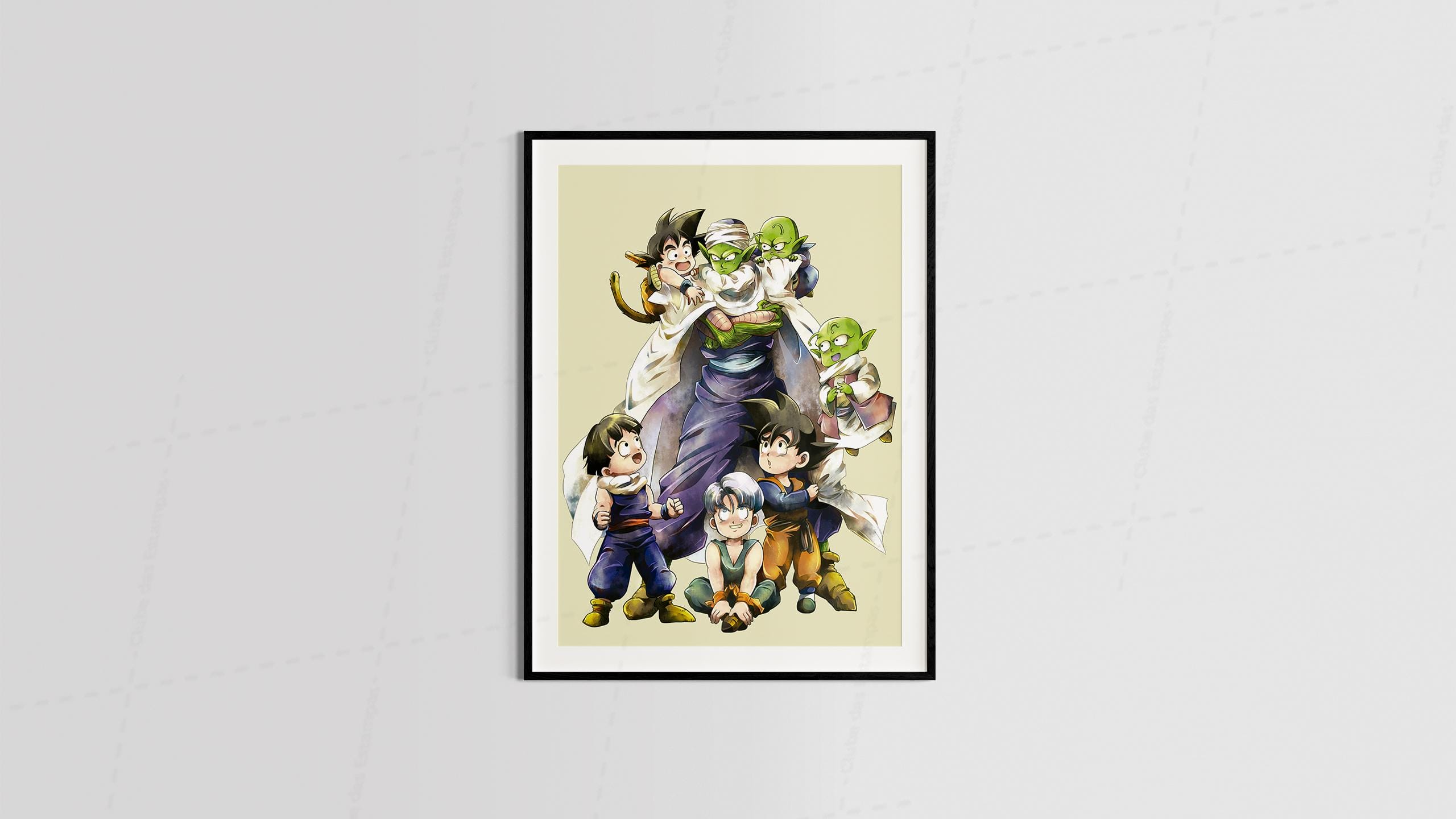 Arte Dragon Ball series animes filmes desenho animado para quadro e placas 9-6366