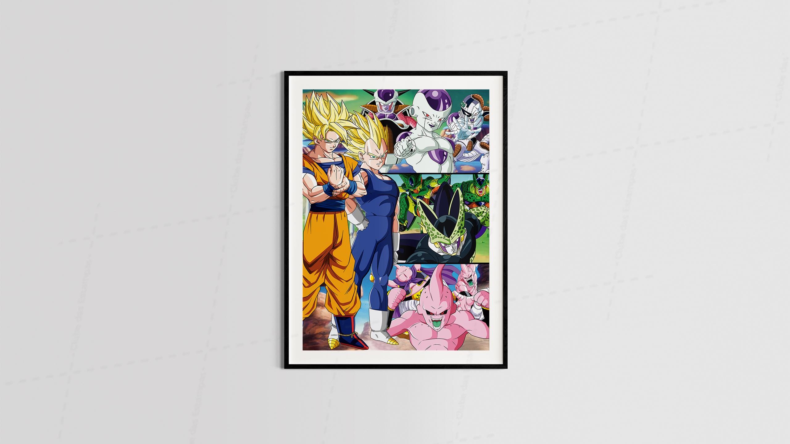 Arte Dragon Ball series animes filmes desenho animado para quadro e placas 14-6371