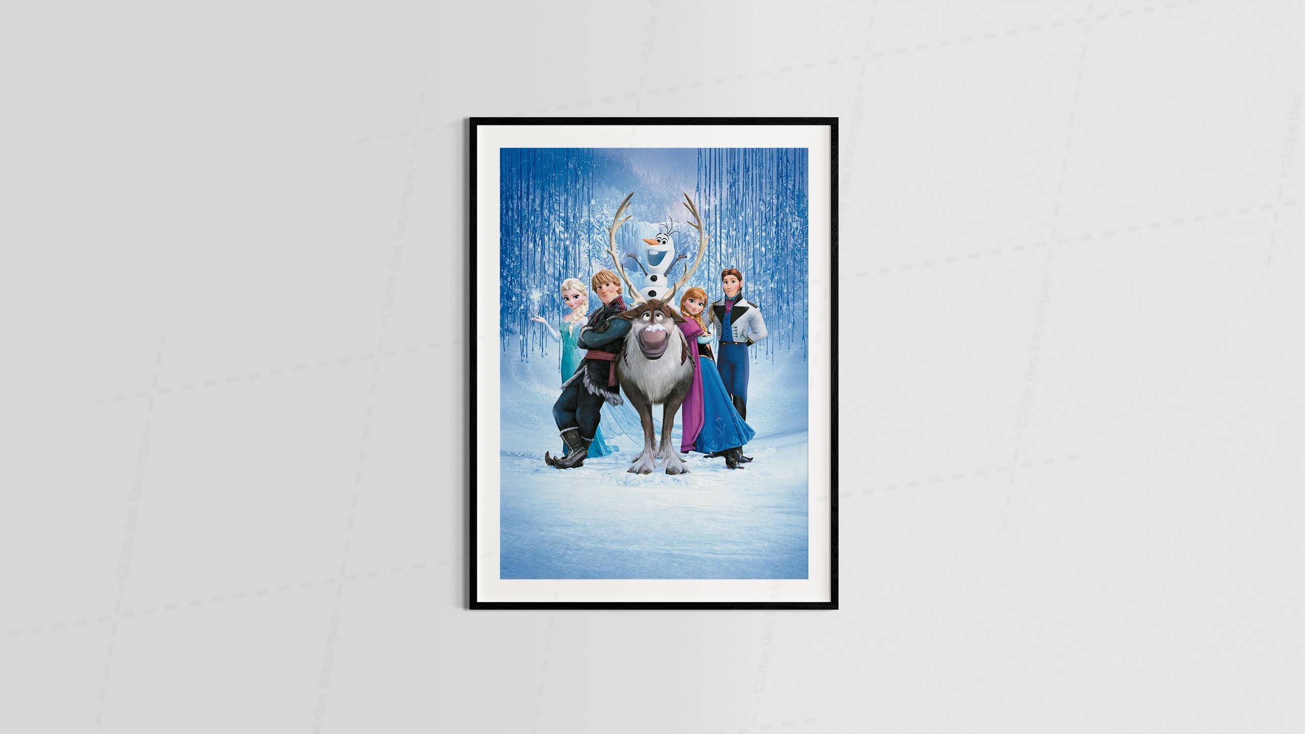 Arte Turma da fronzy disney animes filmes desenho animado para quadros e placas-6410