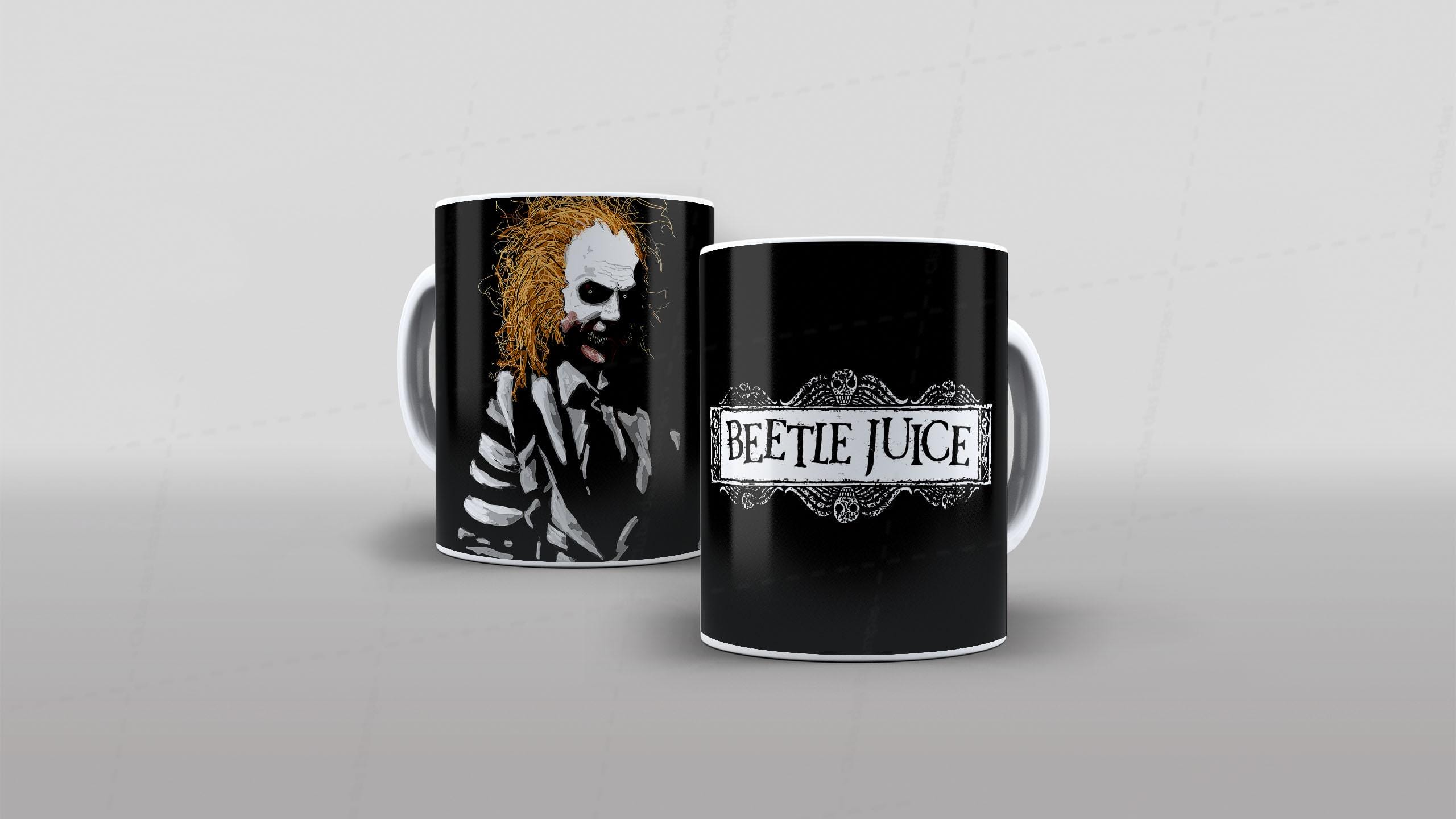 Arte Besouro Suco Beatle Juice 8 para caneca clube das estampas-6443