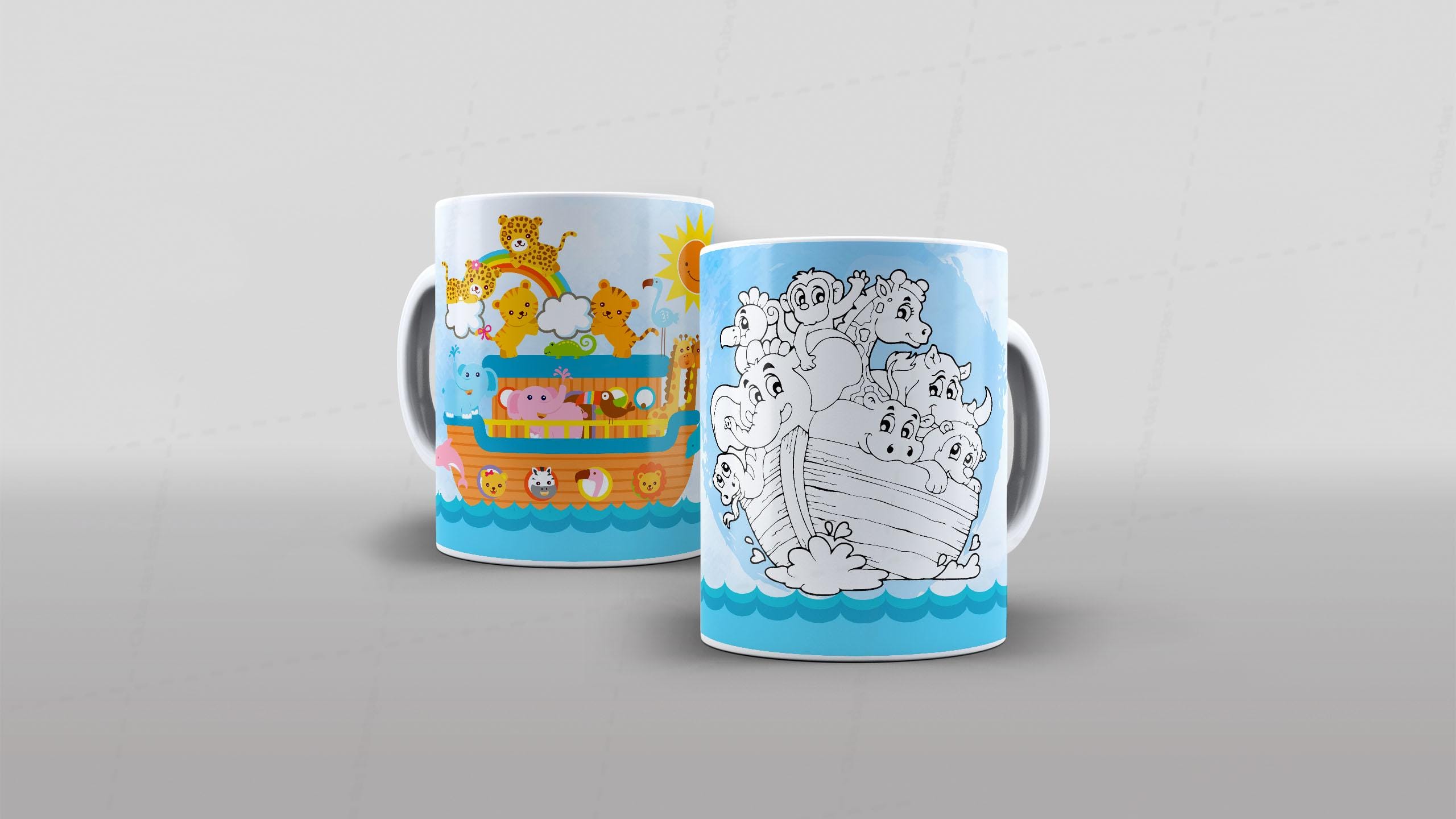 A arca de Noe - CANECA POLÍMERO-6465