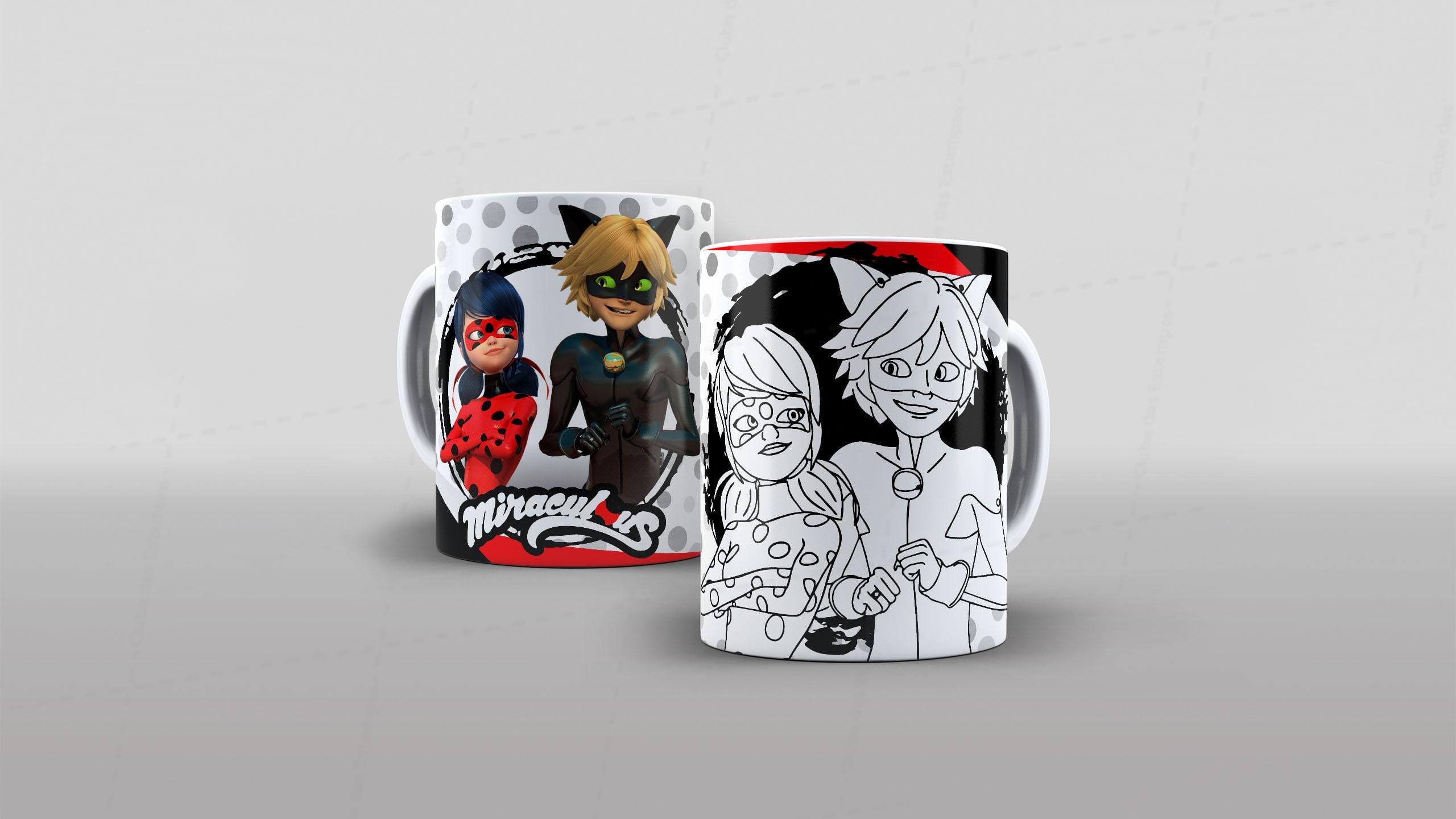 Arte Miraculous - CANECA PORCELANA-6497
