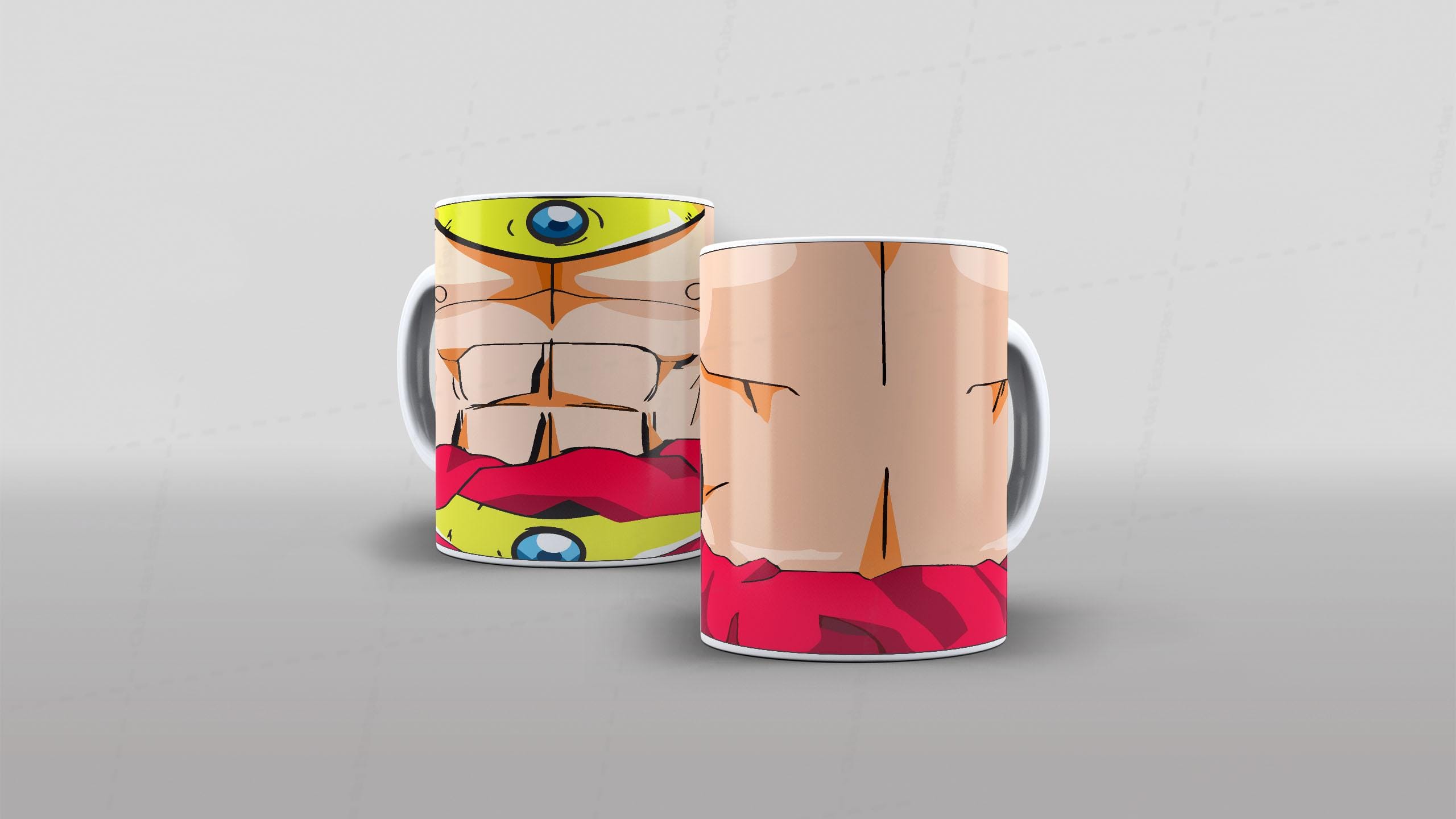Arte caneca camiseta corpo roupa dragon ball anime  (6-6508