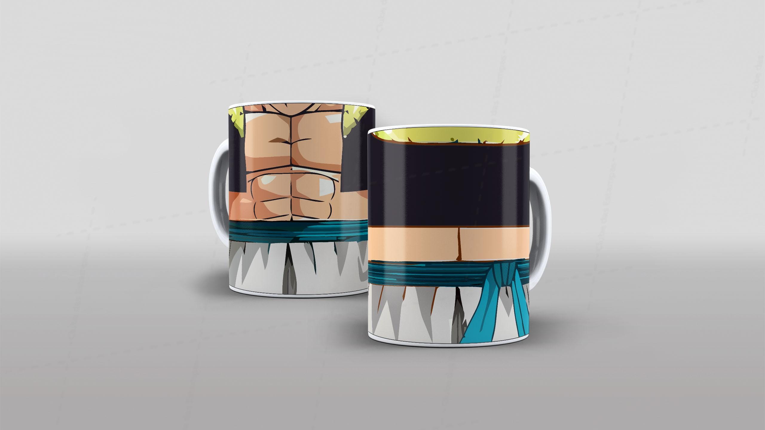Arte caneca camiseta corpo roupa dragon ball anime  (7-6509