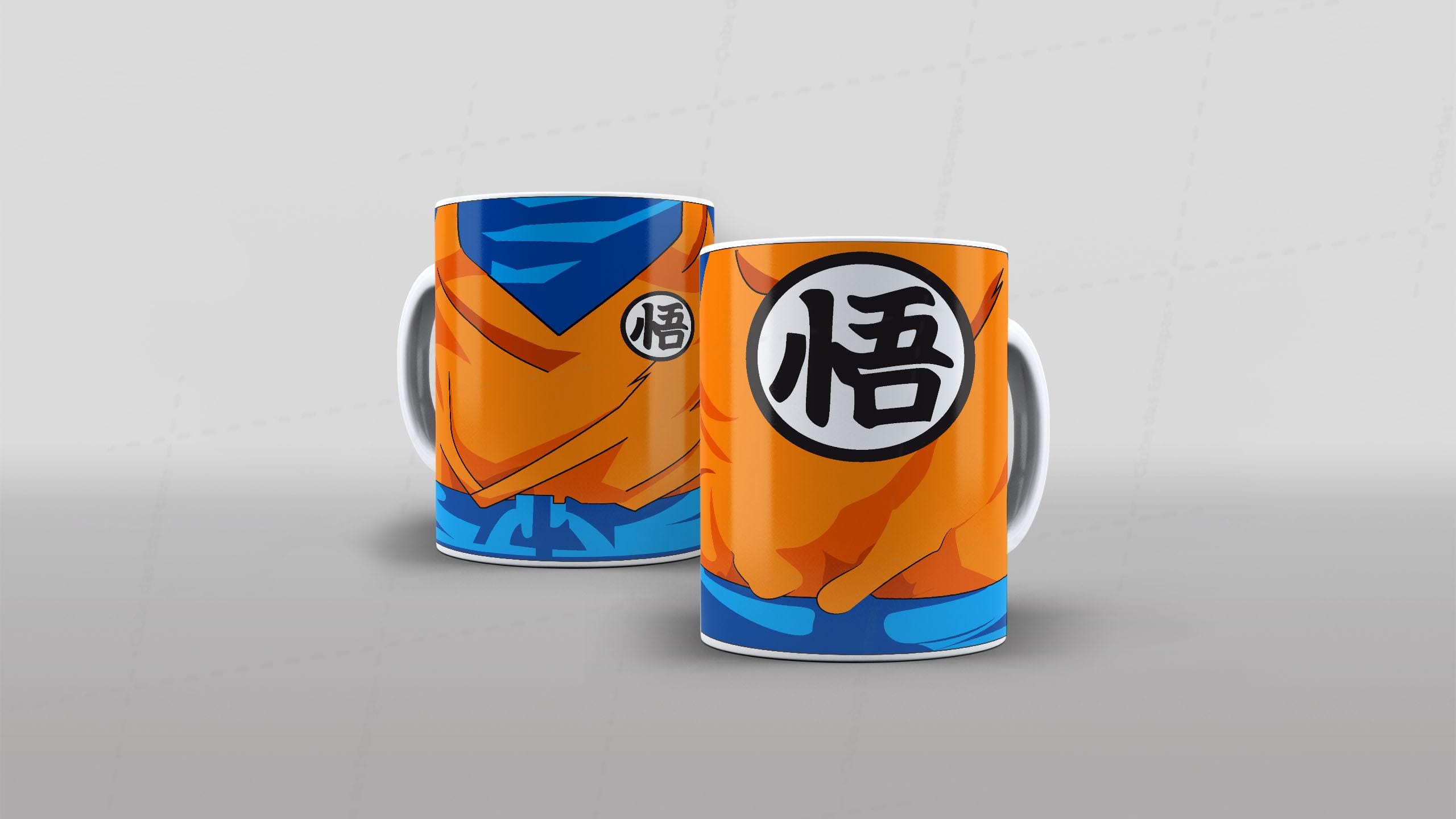 Arte caneca camiseta corpo roupa dragon ball anime  (11-6513