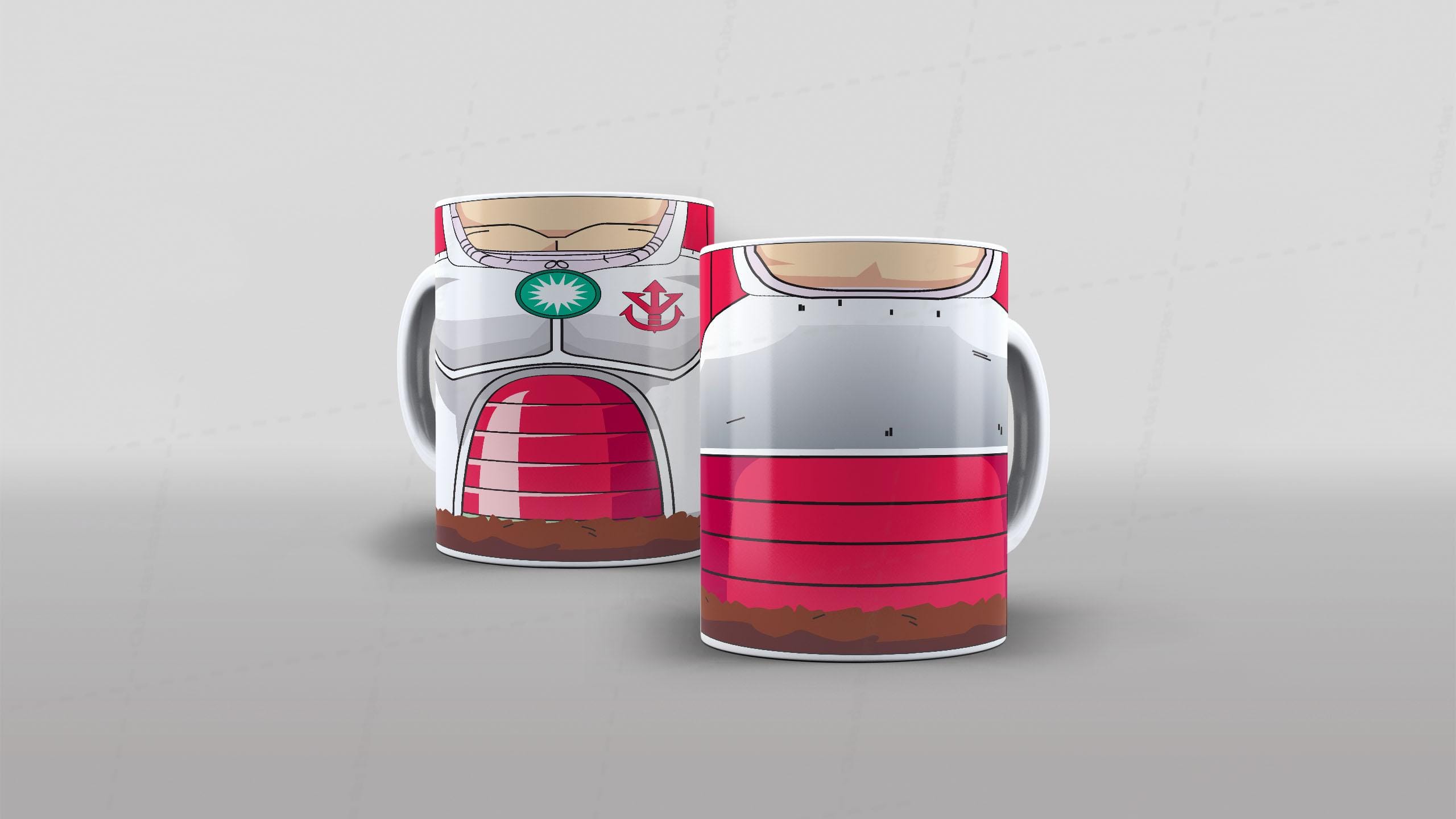 Arte caneca camiseta corpo roupa dragon ball anime  (14-6516