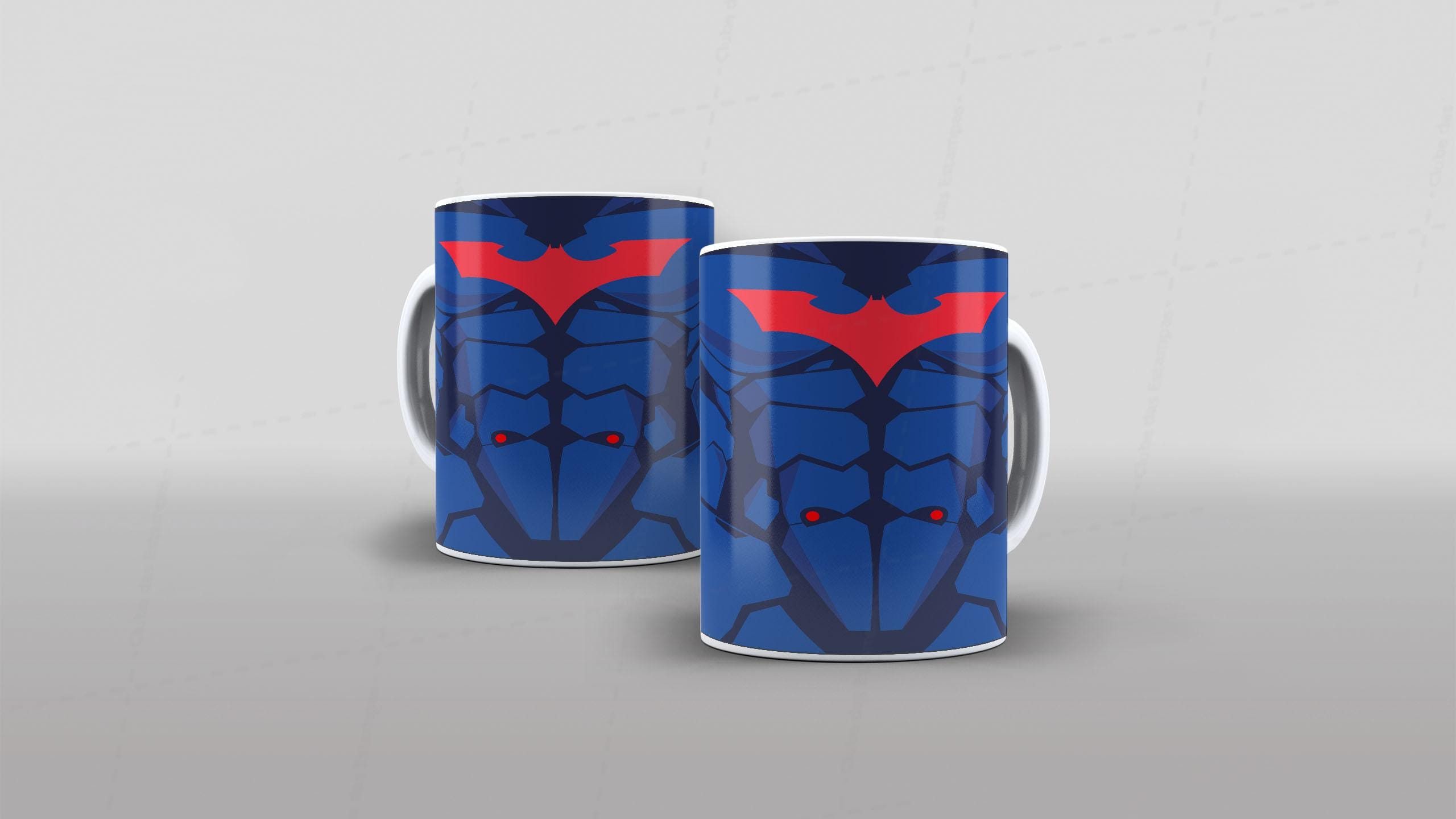 Arte caneca camiseta corpo roupa herois DC batman (4-6536