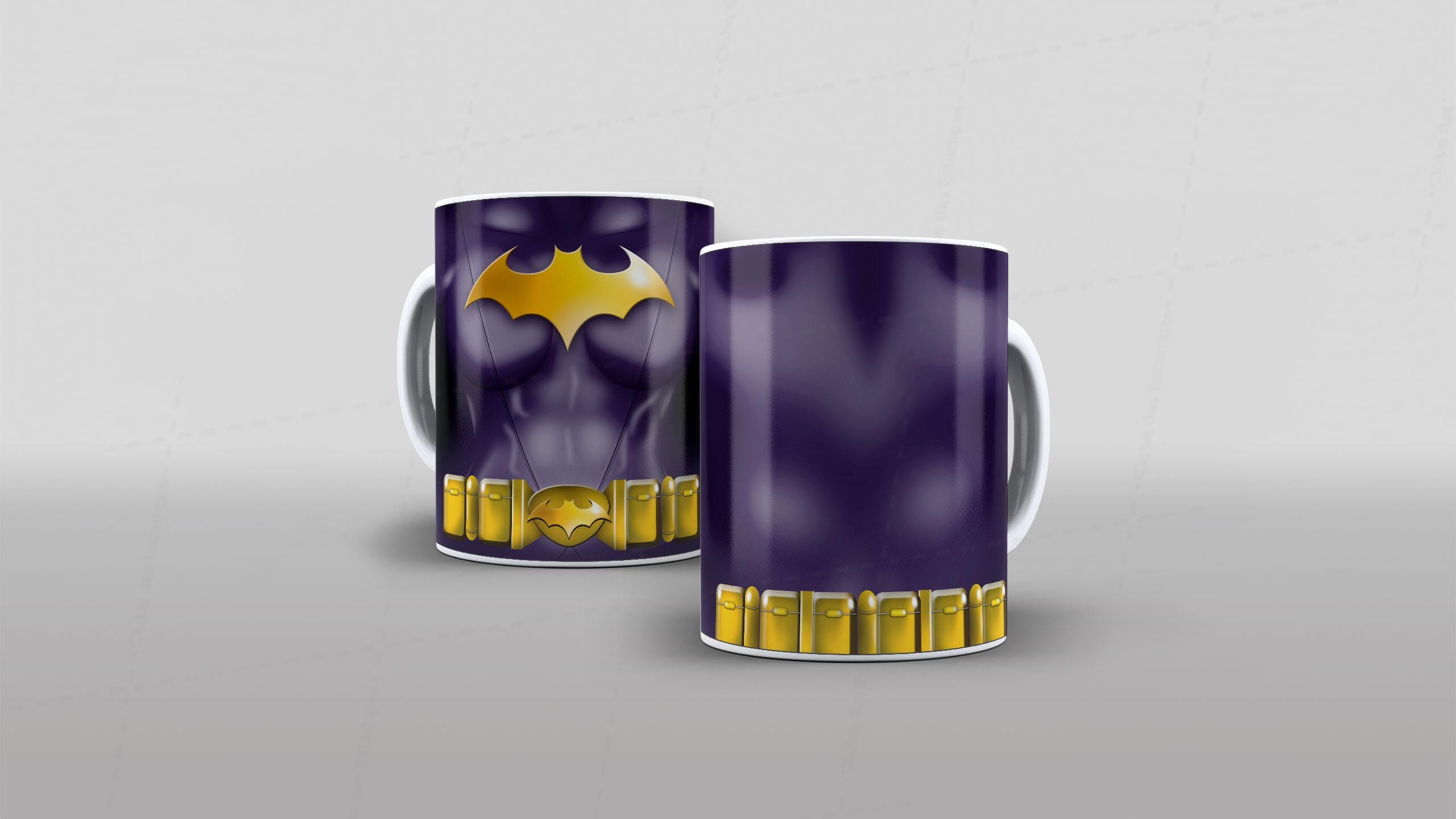 Arte caneca camiseta corpo roupa herois DC batman (5-6537