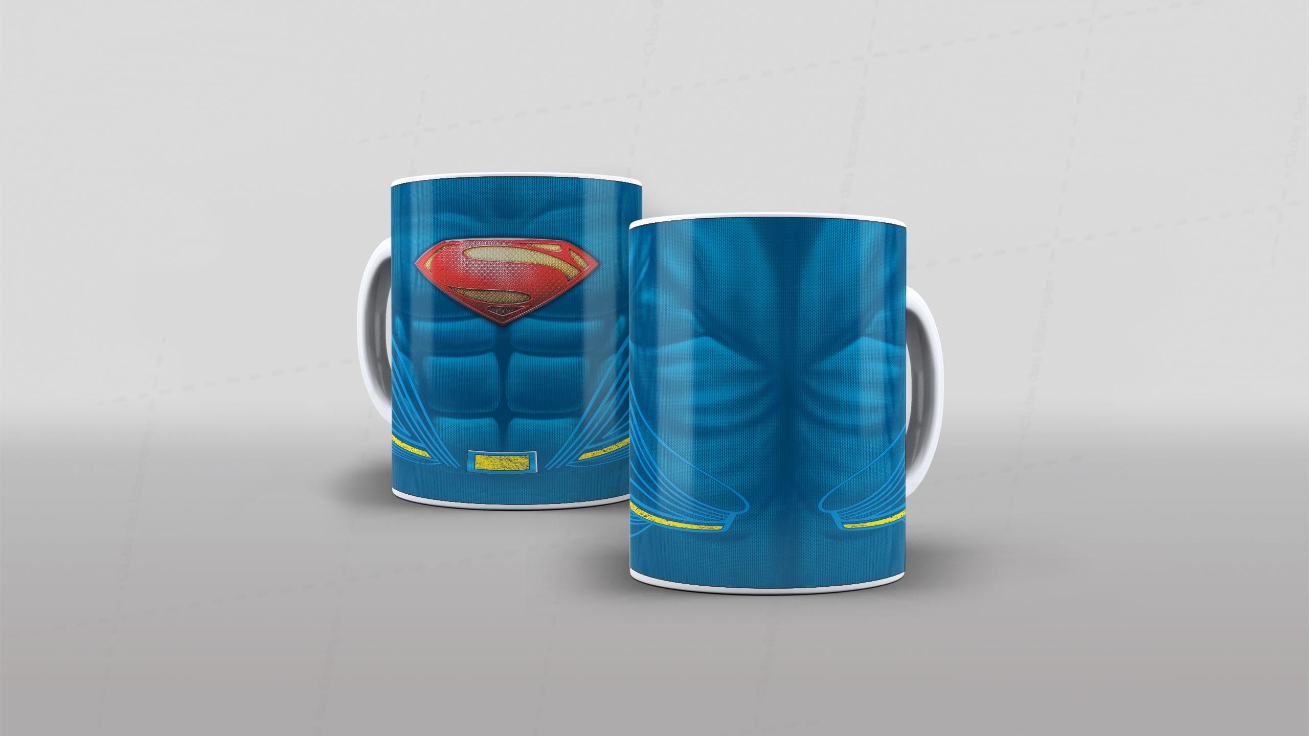 Arte caneca camiseta corpo roupa herois DC super-man super-homen-6572