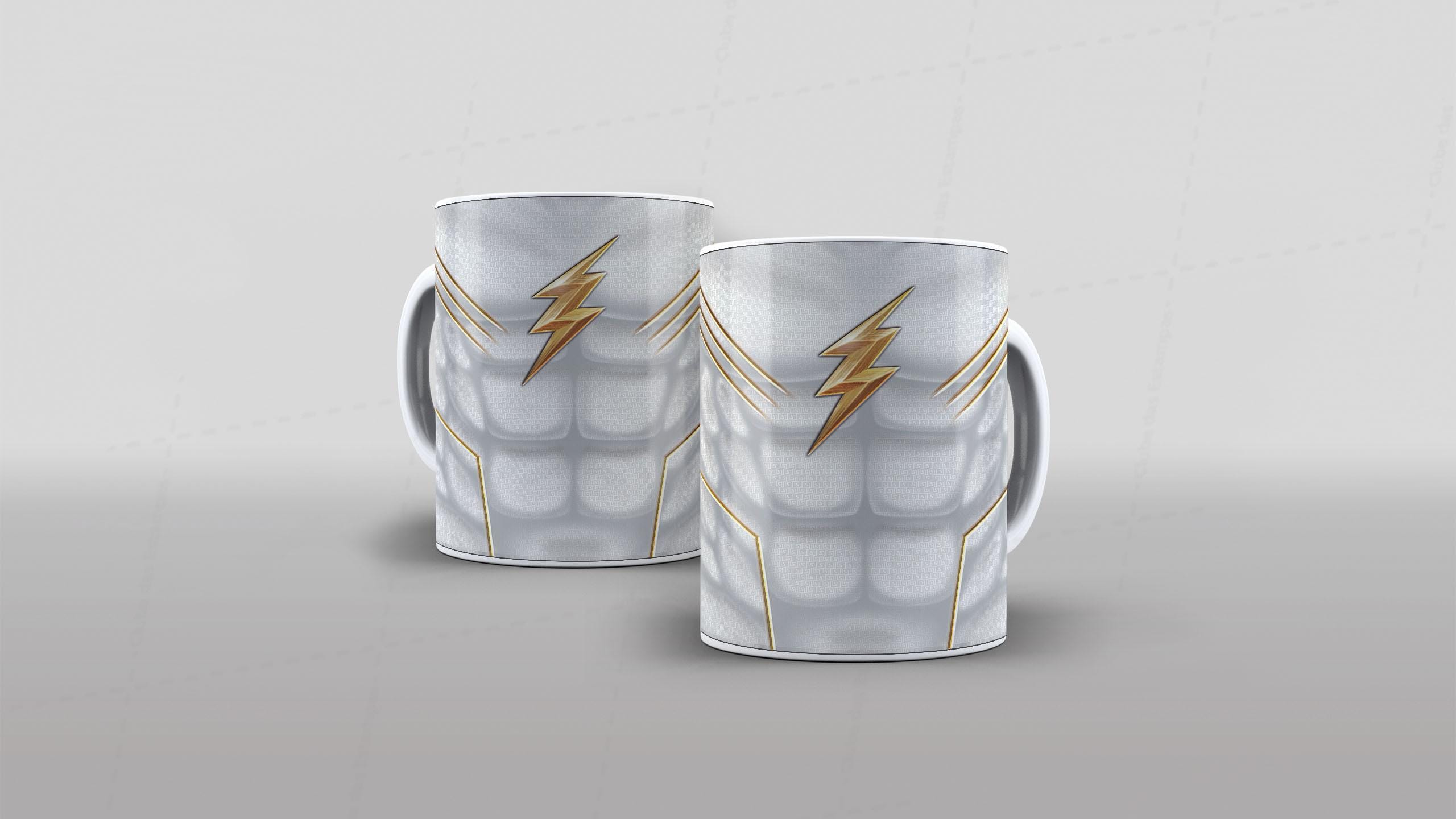 Arte caneca camiseta corpo roupa herois DC thor 2-6574